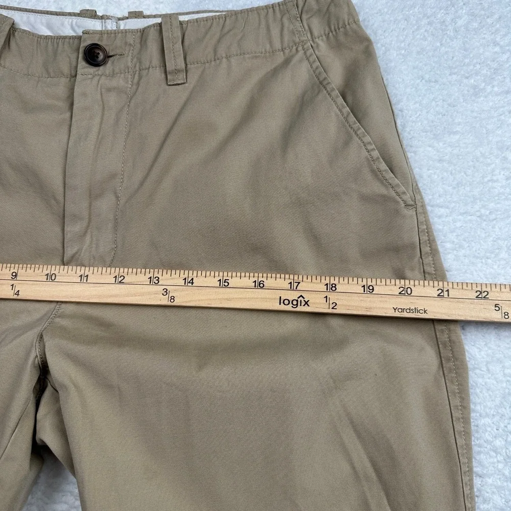 J.Crew Men's Khaki‎ Chino Dress Pants Straight Leg Tan 33x32